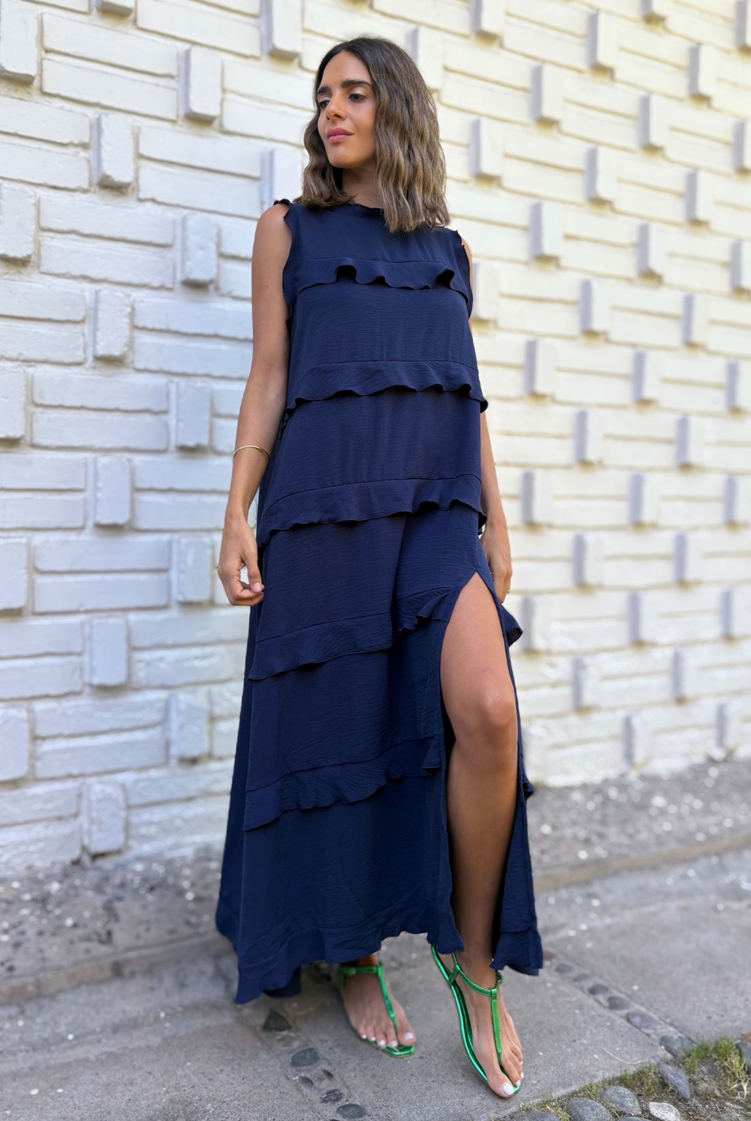 PRE VENTA VESTIDO ROMA BLUE