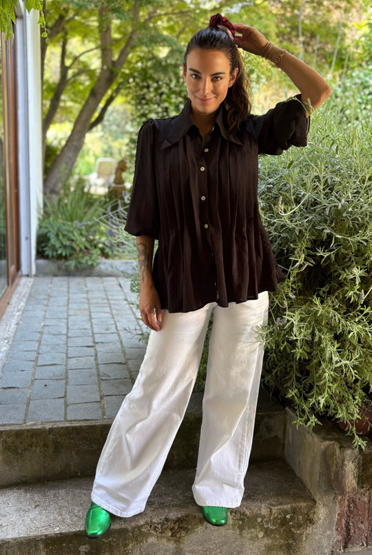 Blusa Gardenia Black