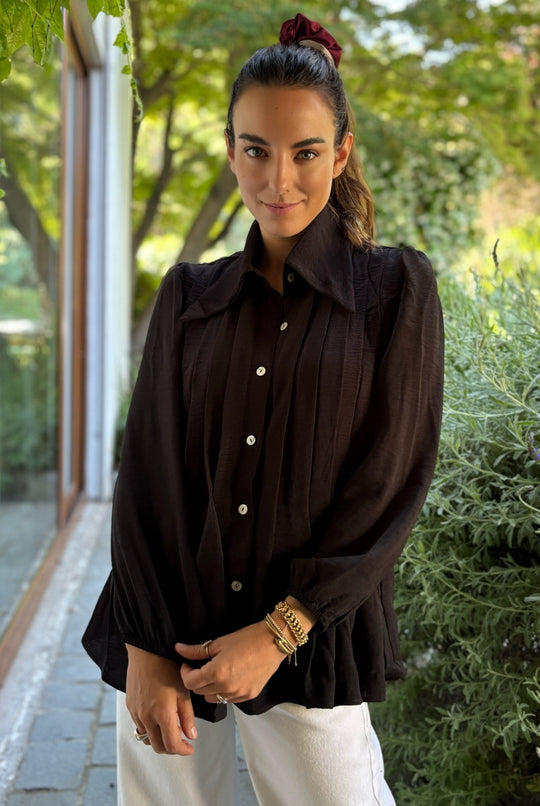 Blusa Gardenia Black