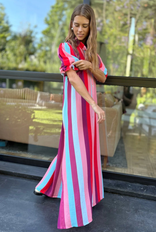 Vestido Sahara RAYAS