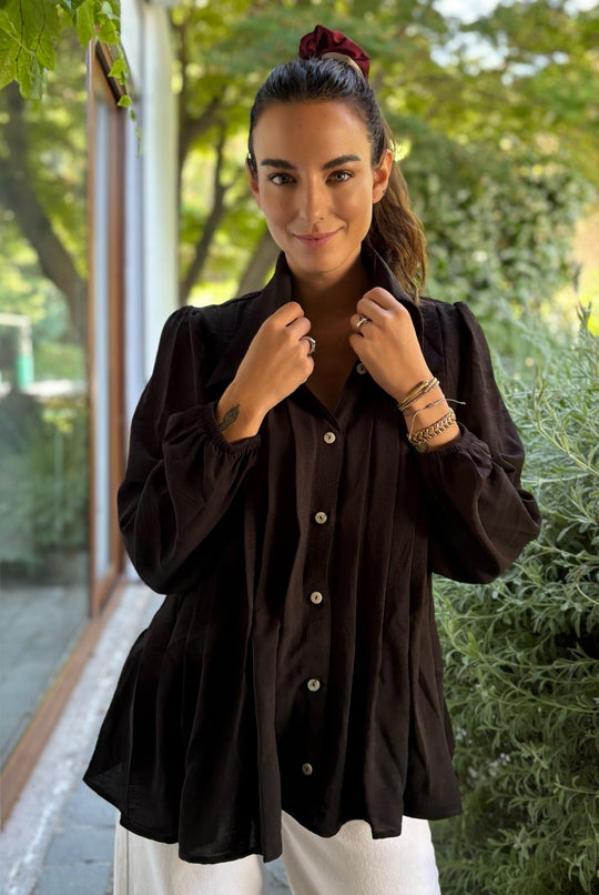 Blusa Gardenia Black