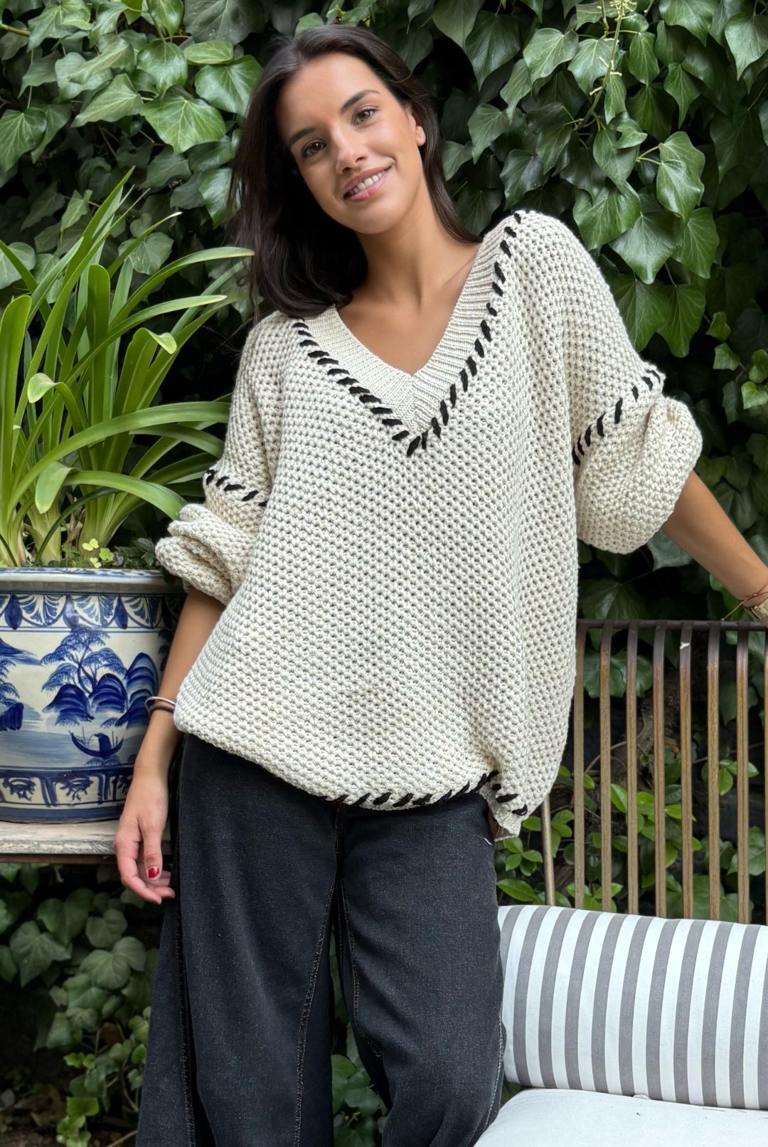 Sweater Génova WHITE