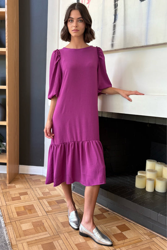 Vestido Praga MAGENTA