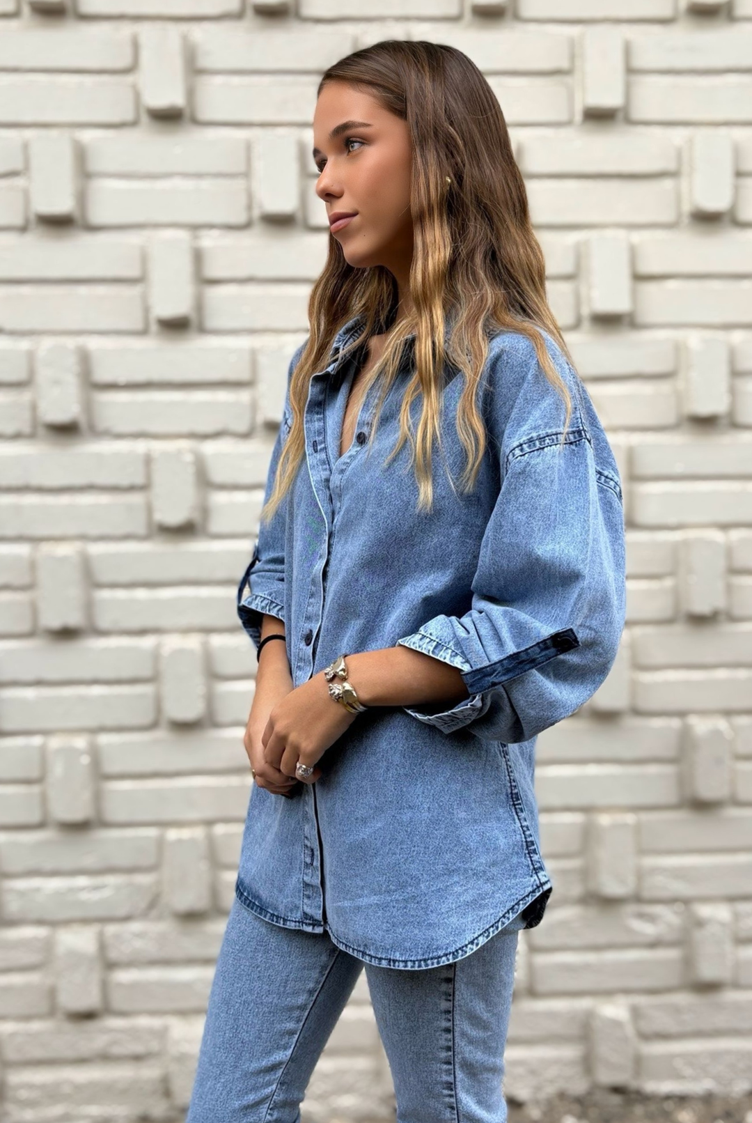 Camisa Benet Sky Blue