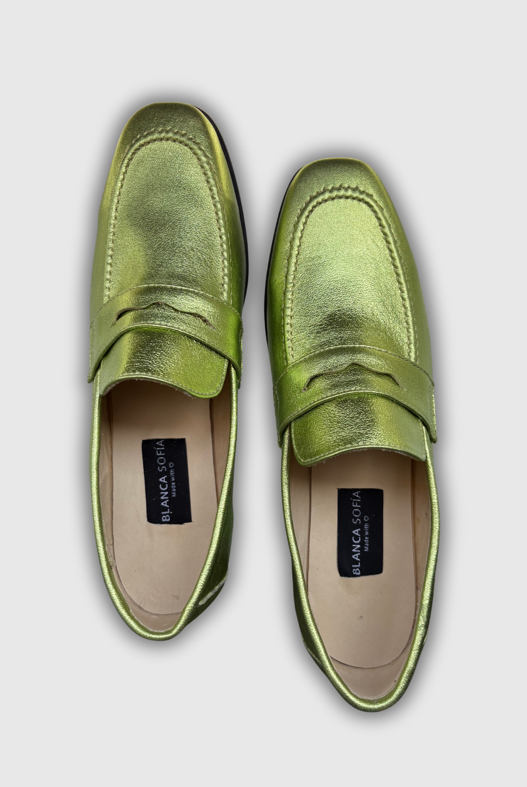 Mocasín Walk Perfect Light Green / Cuero