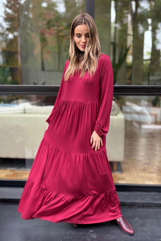 PRE VENTA VESTIDO BRETAÑA RED
