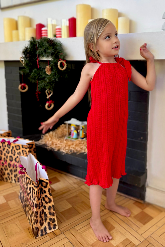 Vestido Lorenza Kids Red