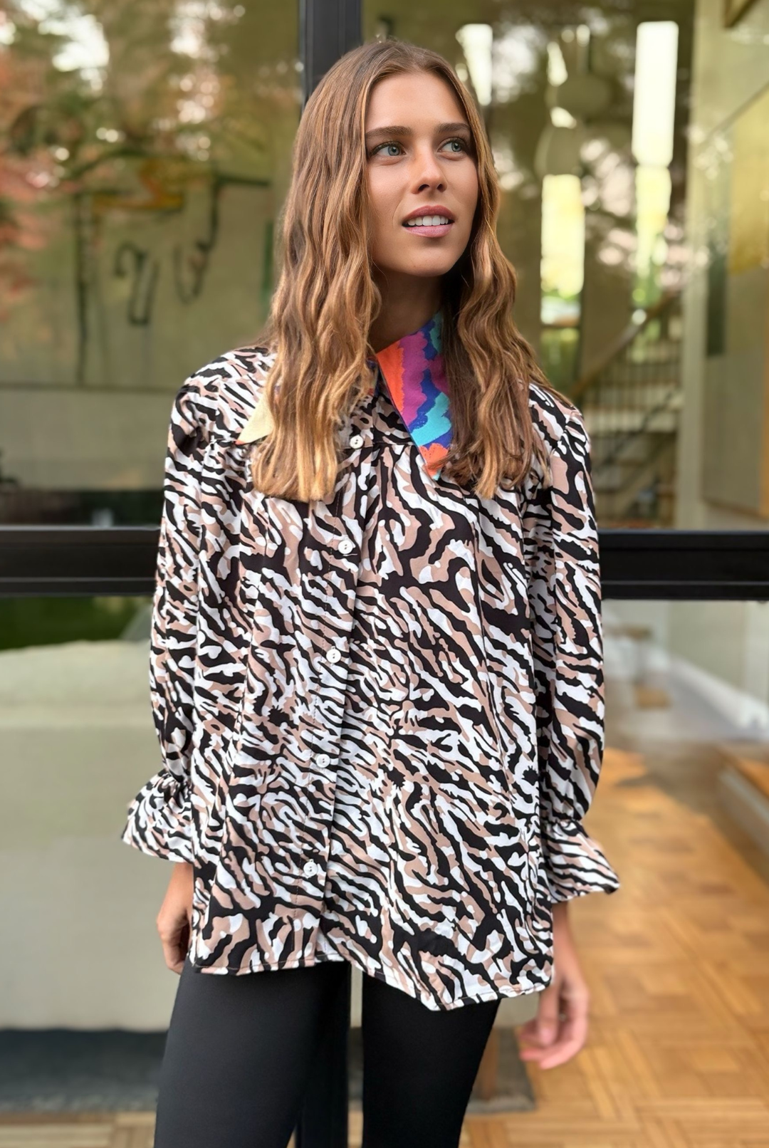 Blusa Rafaela Cebra