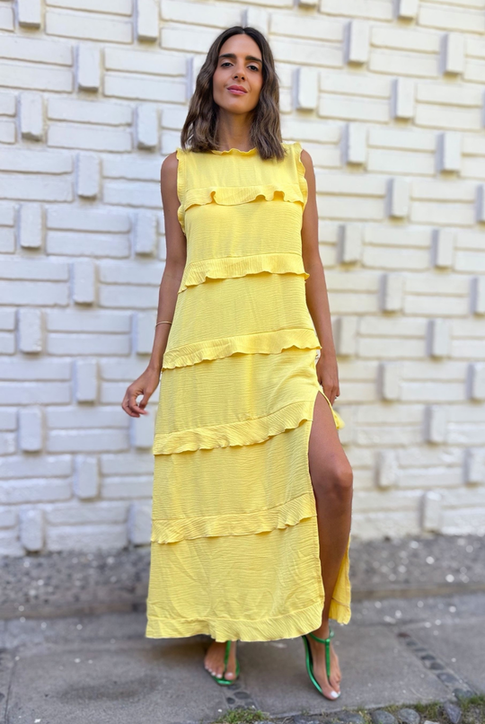 PRE VENTA VESTIDO ROMA YELLOW