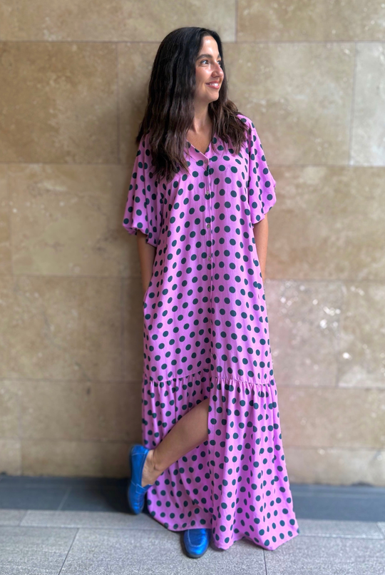 PRE VENTA VESTIDO PARADISE CIRCLE PINK
