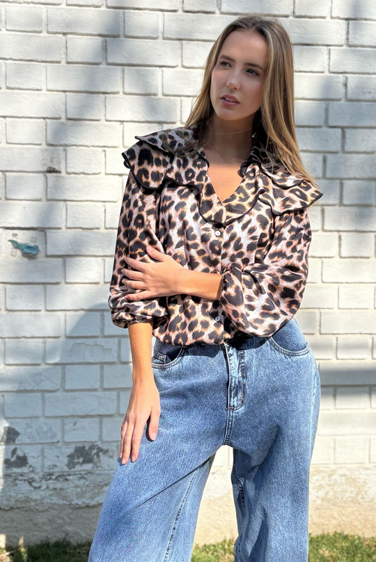PRE VENTA BLUSA PORTOFINO LEOPARD