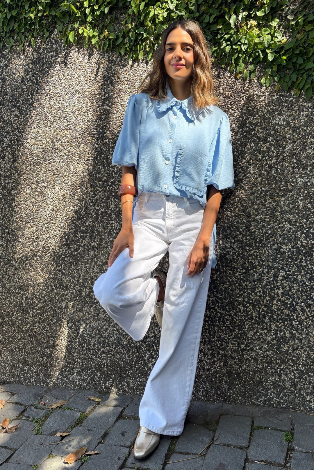 Blusa Málaga Sky Blue