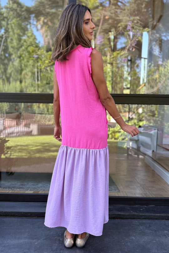 Vestido Italia PINK / PURPLE