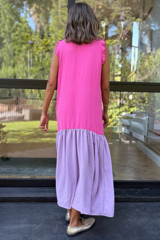 Vestido Italia PINK / PURPLE