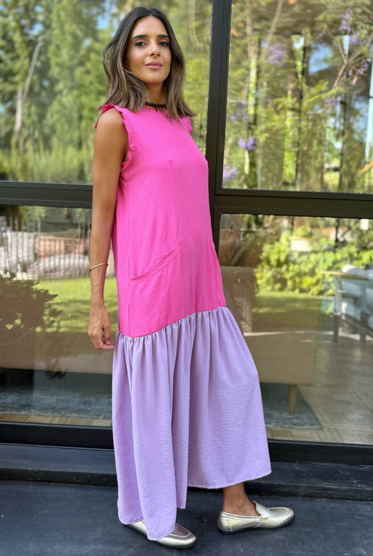 Vestido Italia PINK / PURPLE