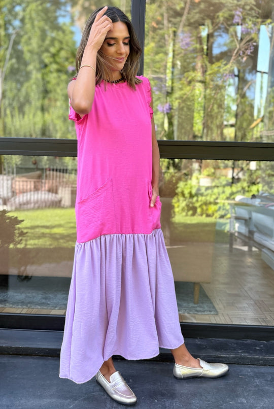 Vestido Italia PINK / PURPLE