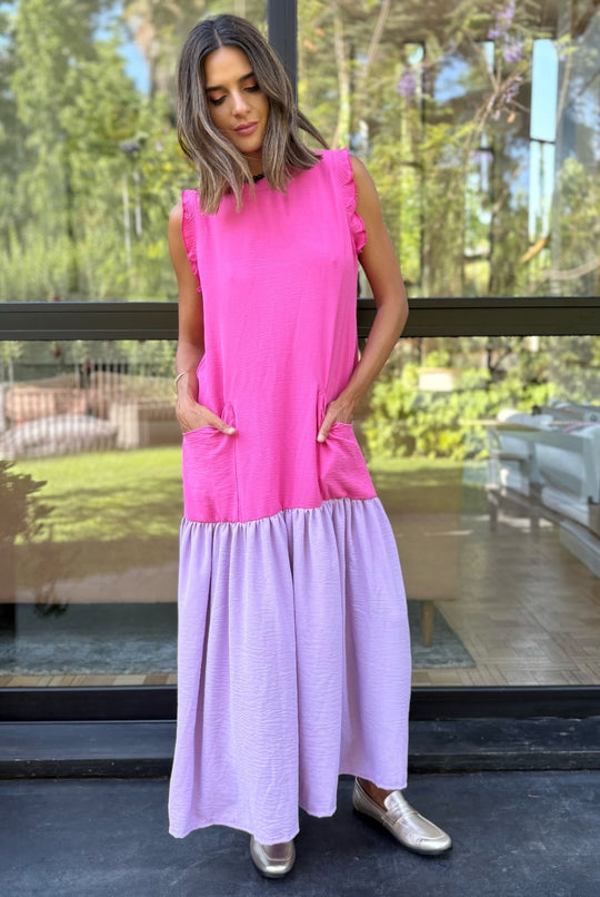 Vestido Italia PINK / PURPLE