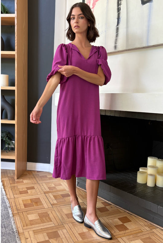 Vestido Praga MAGENTA