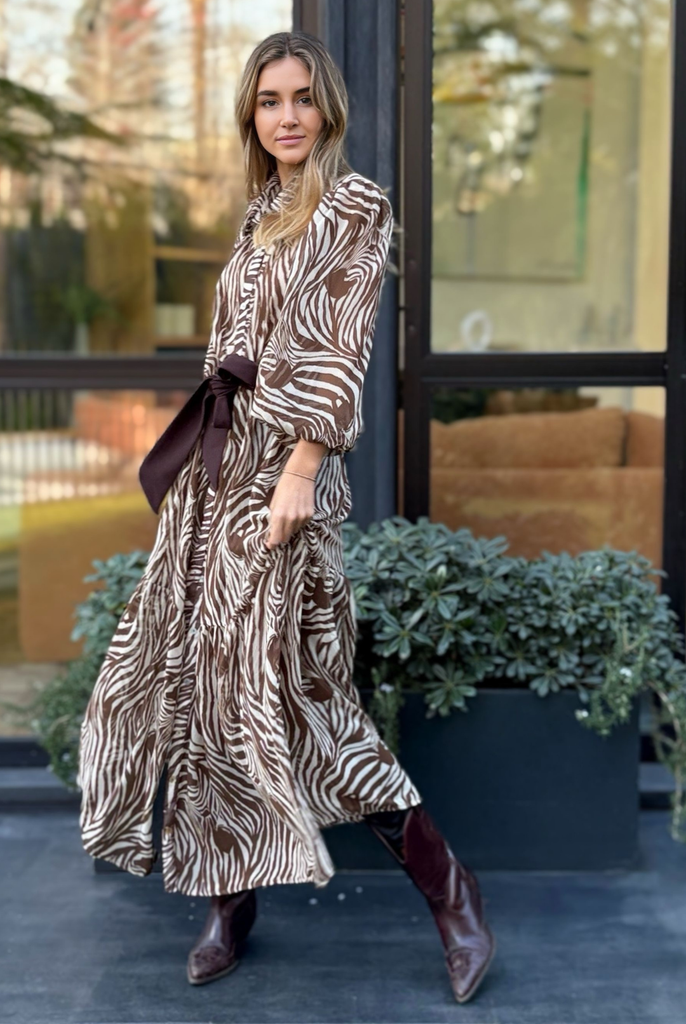 Vestido Marbella Cebra