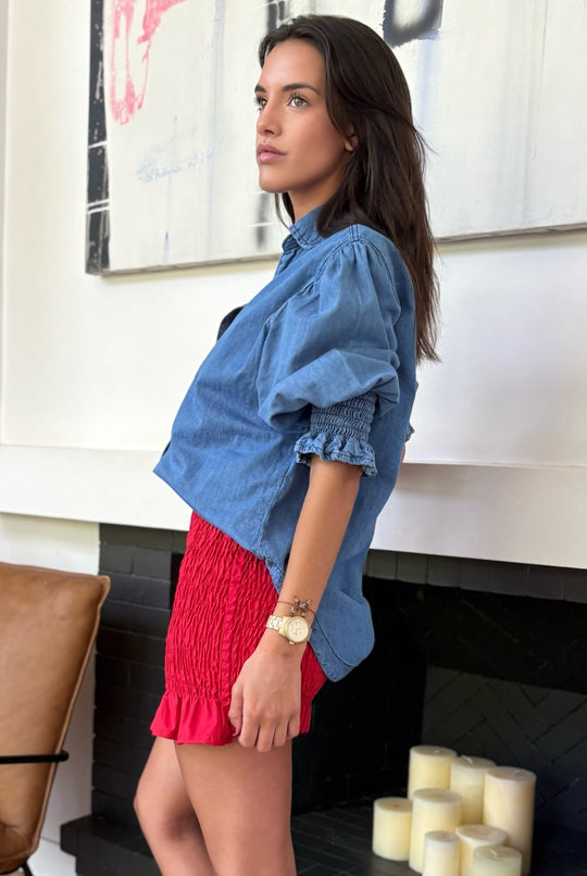 Falda Malta Jeans RED