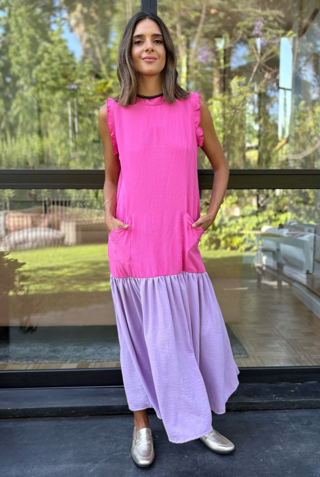 Vestido Italia PINK / PURPLE