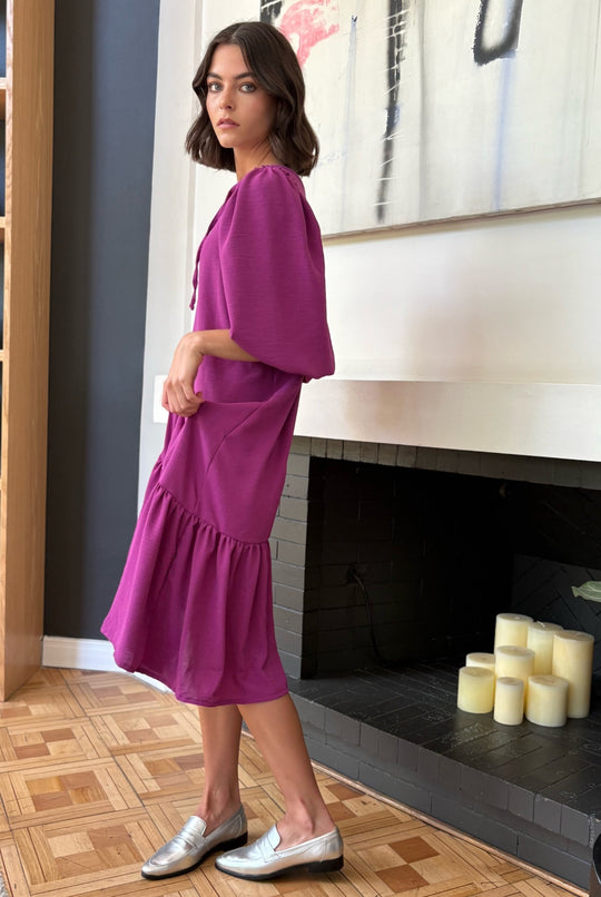 Vestido Praga MAGENTA