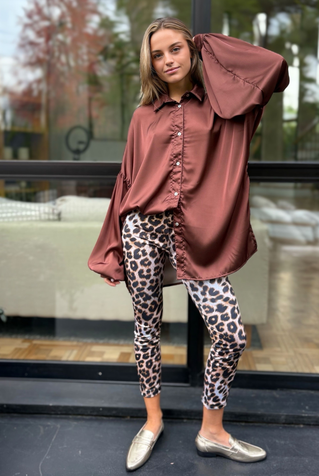 Blusa Martín Brown