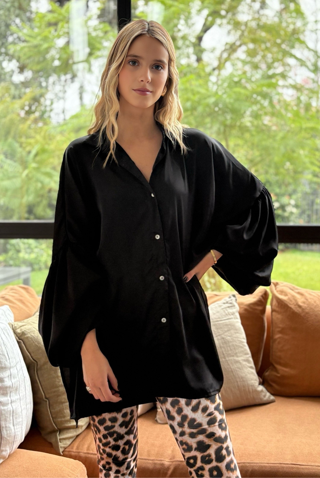 Blusa Martín Black