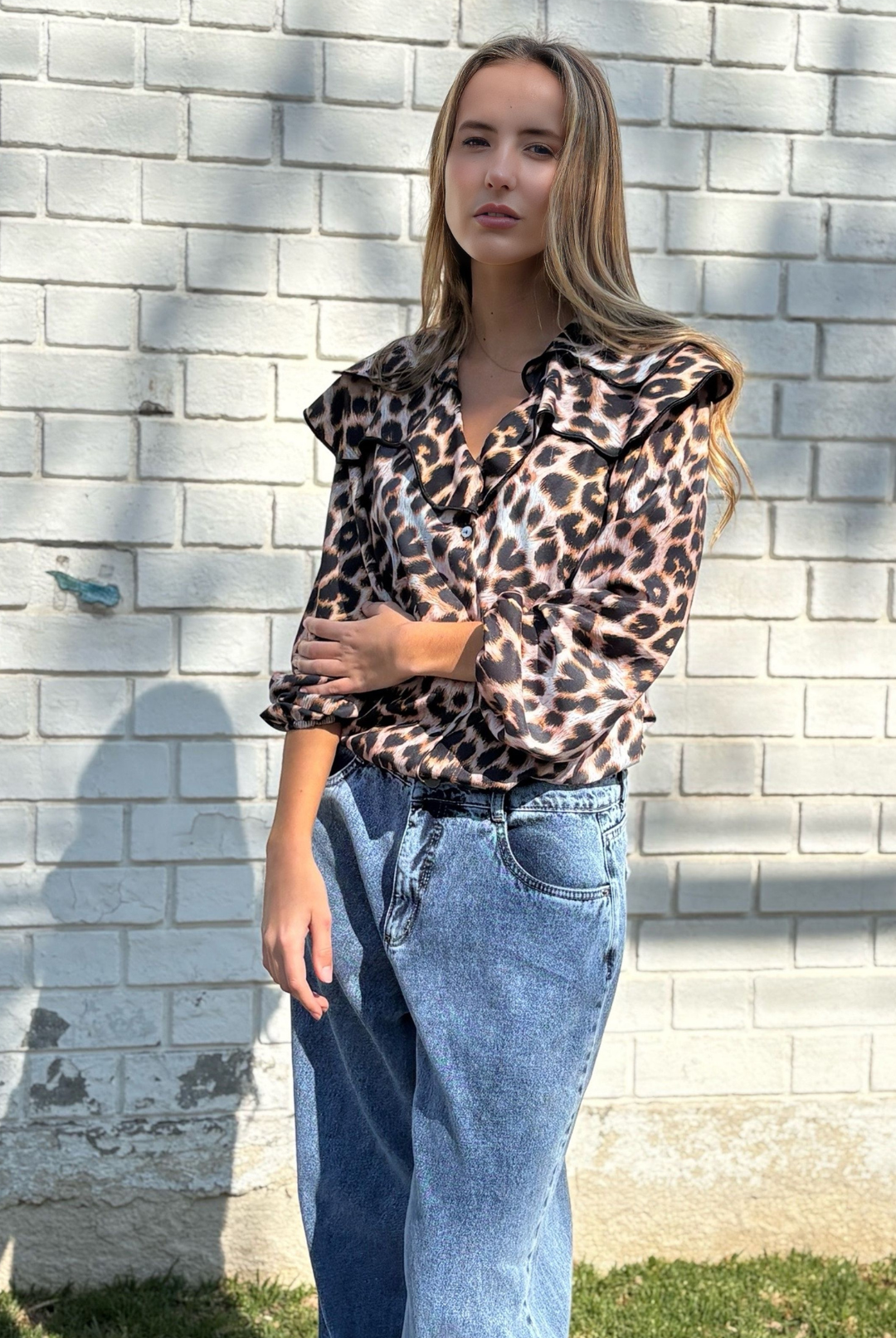 PRE VENTA BLUSA PORTOFINO LEOPARD
