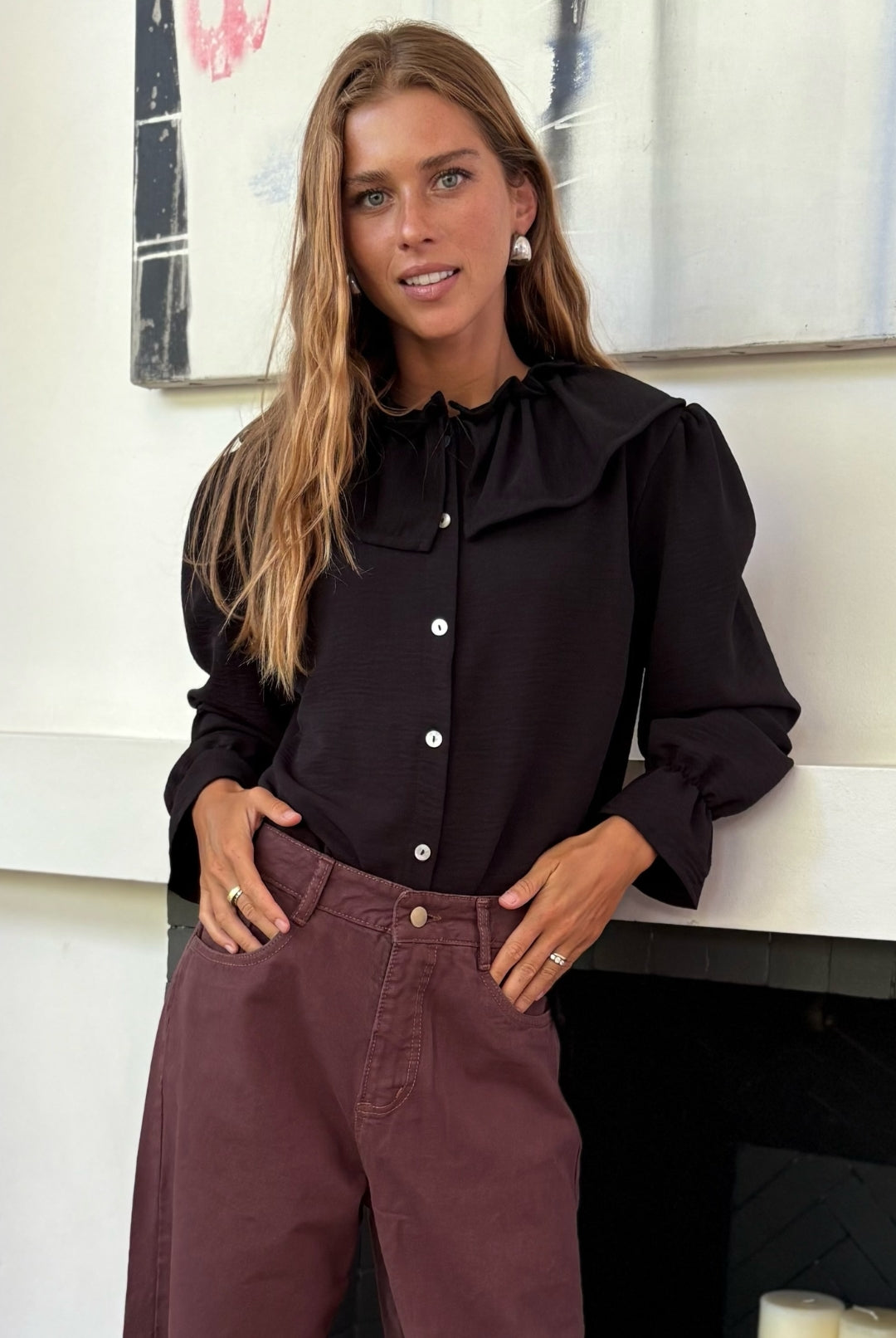 PRE VENTA Blusa Volaré BLACK