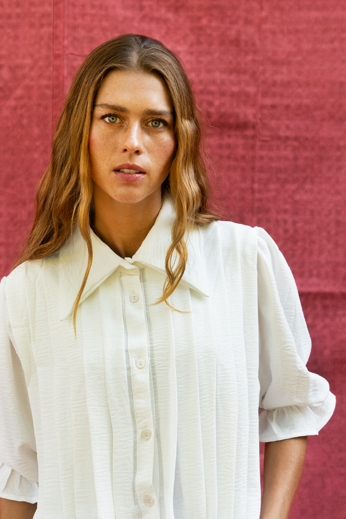 Blusa Gardenia White
