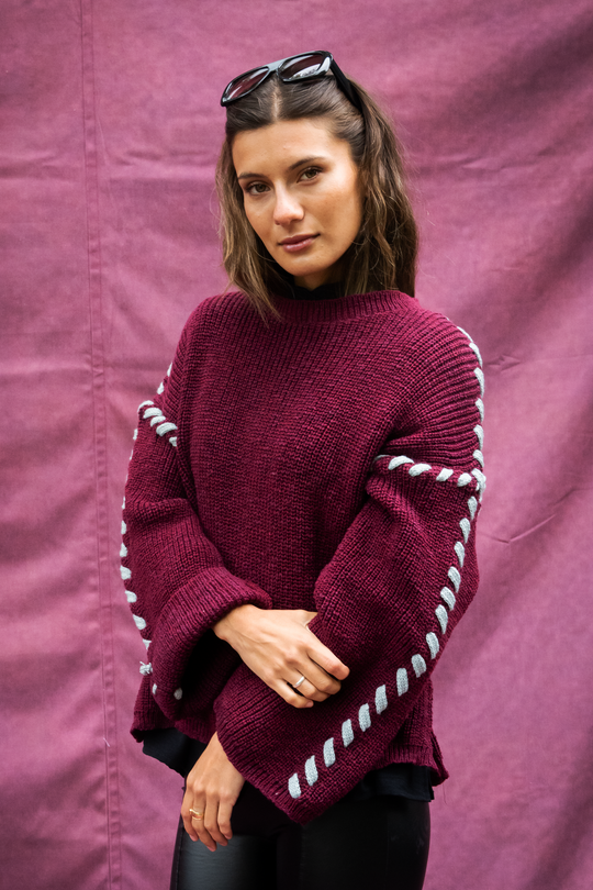 Sweater Berlín Burgundy