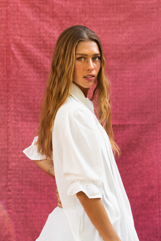 Blusa Gardenia White