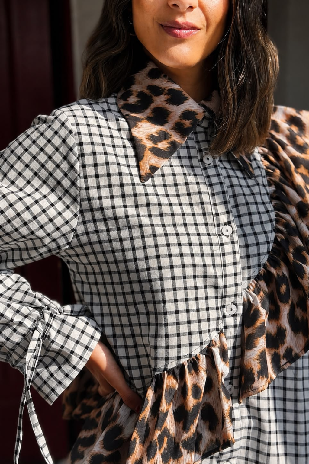 PREVENTA Blusa Edimburgo Leopard