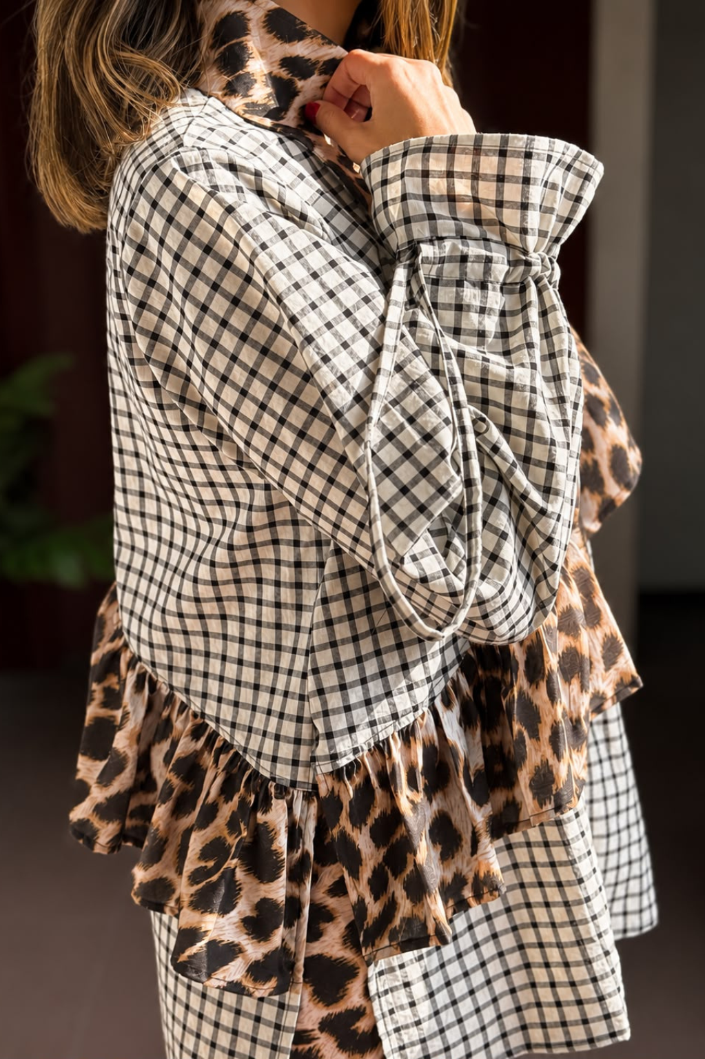 PREVENTA Blusa Edimburgo Leopard
