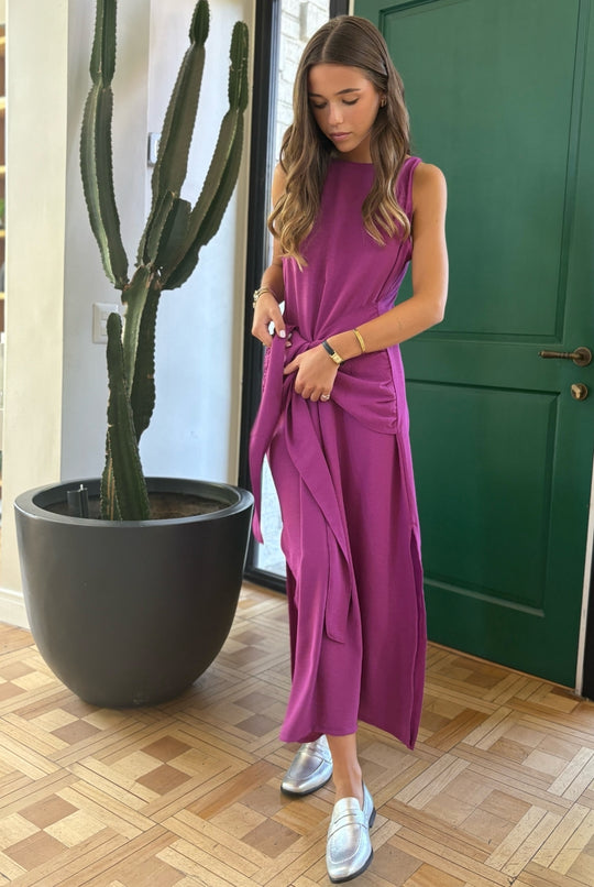 PRE VENTA Vestido Rufina Multiforma MAGENTA