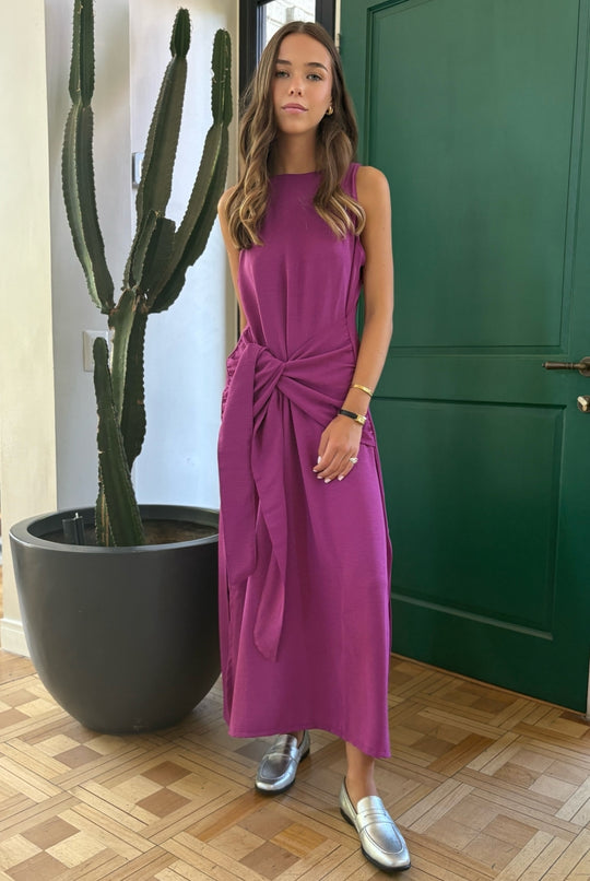 PRE VENTA Vestido Rufina Multiforma MAGENTA