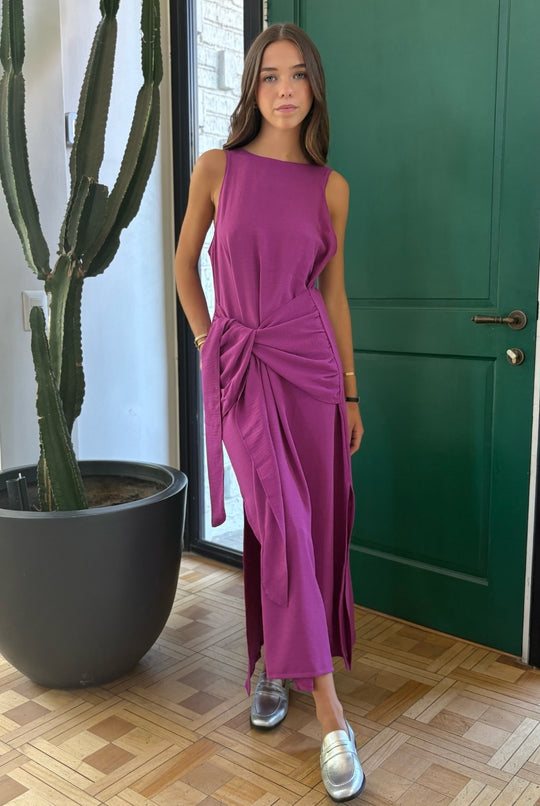 PRE VENTA Vestido Rufina Multiforma MAGENTA