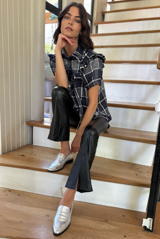 Leggings Cuerina BLACK