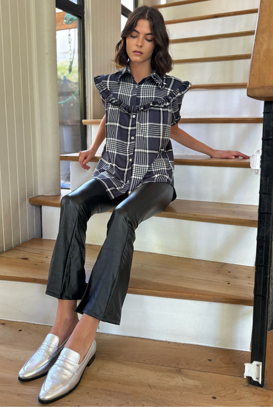 PRE VENTA Blusa Eleonor Cuadrille BLUE