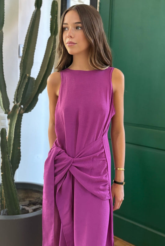 PRE VENTA Vestido Rufina Multiforma MAGENTA