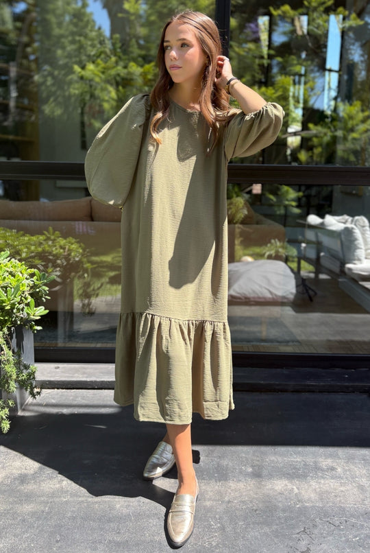 PRE VENTA Vestido Praga OLIVE