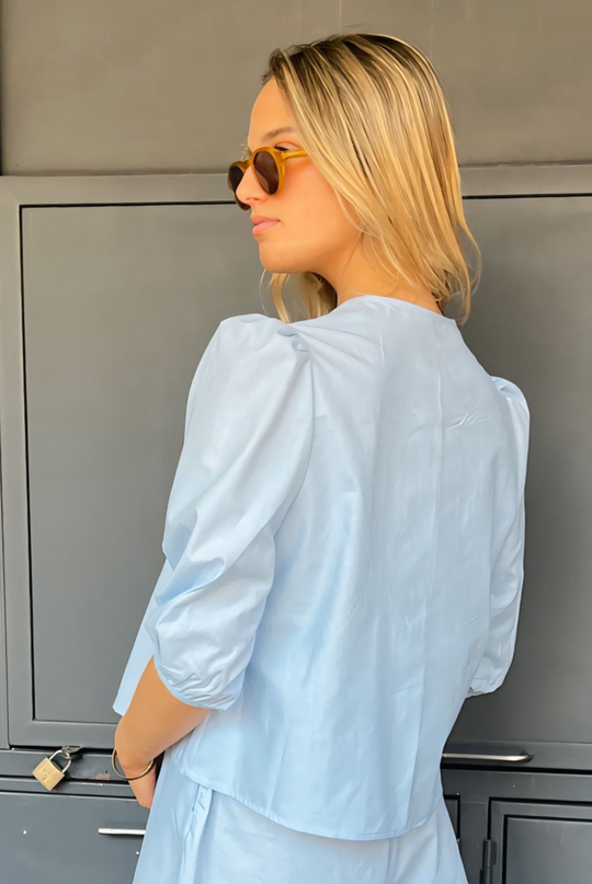 BLUSA ZANTE SKY BLUE