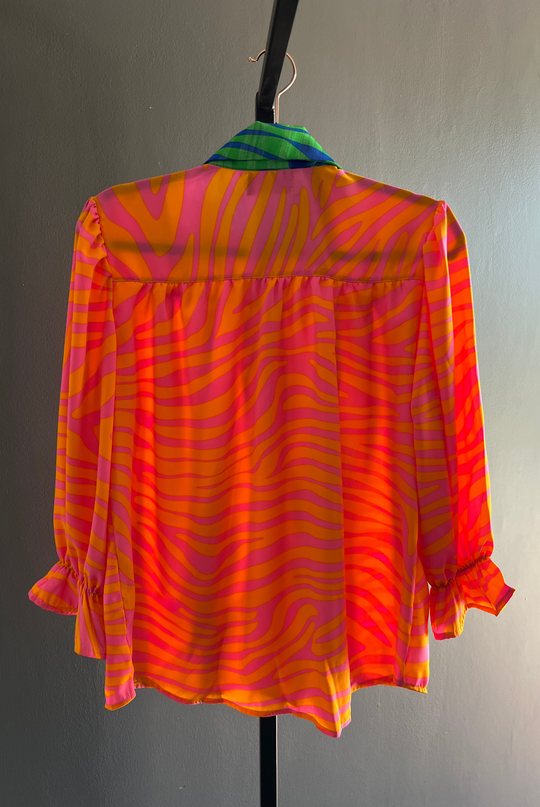 Blusa Rafaela Tiger Orange