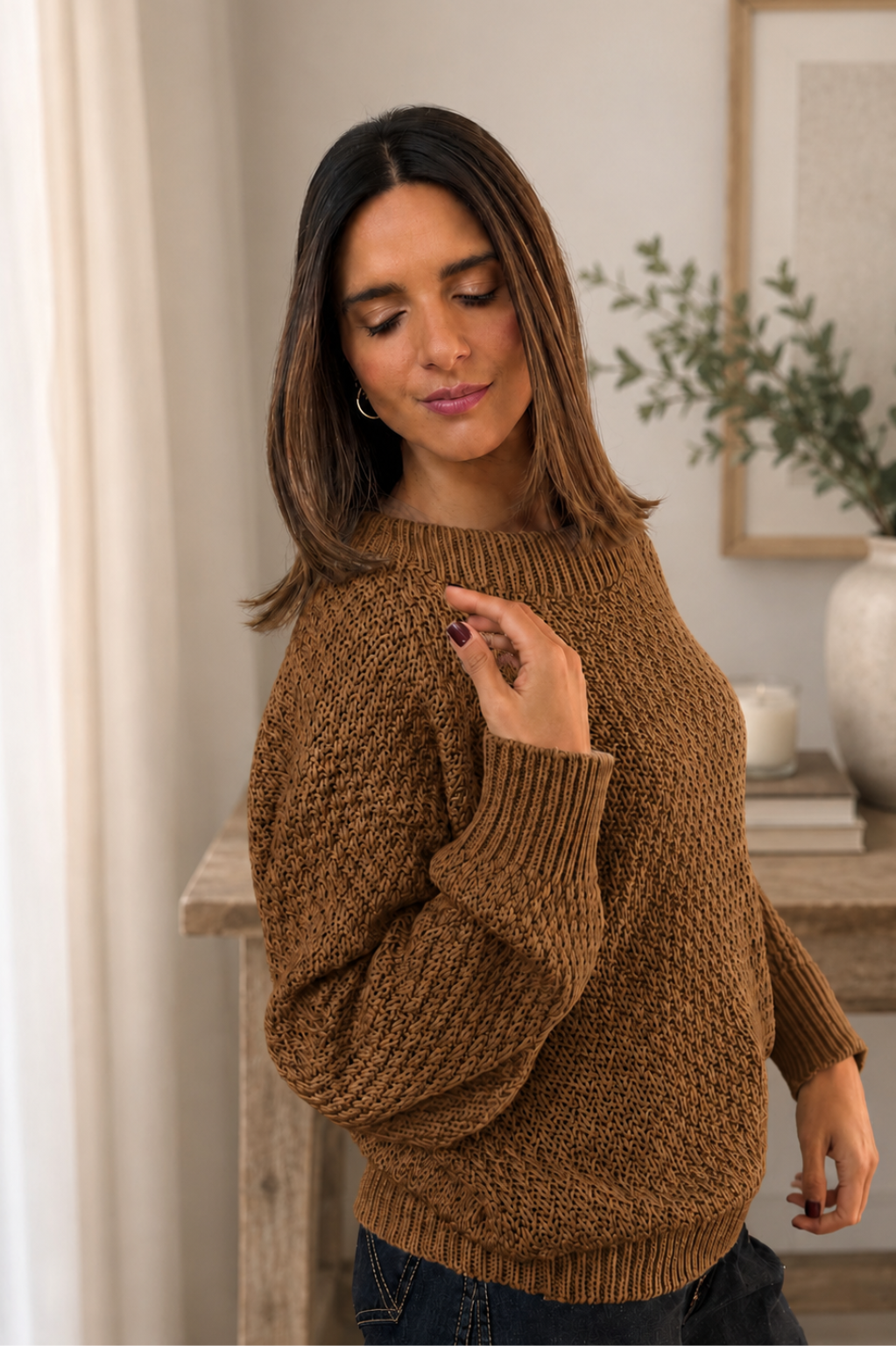 Sweater Just Basic BS brown