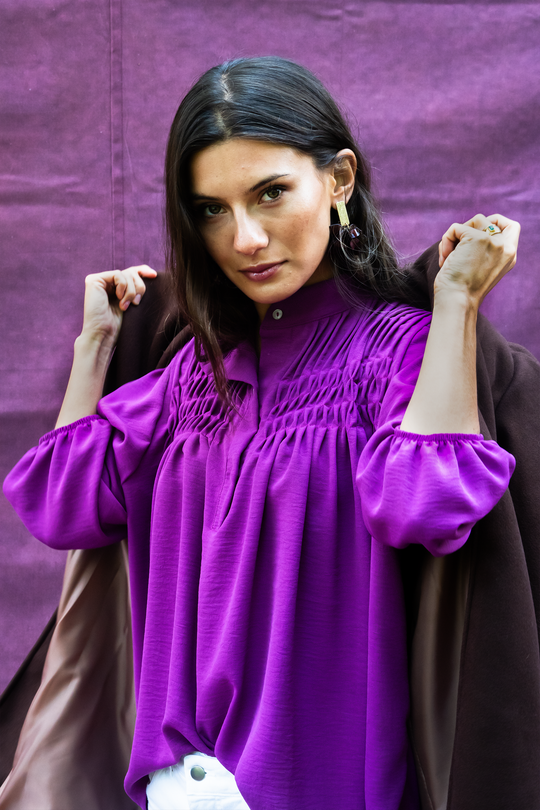 Blusa Fiorenze Magenta