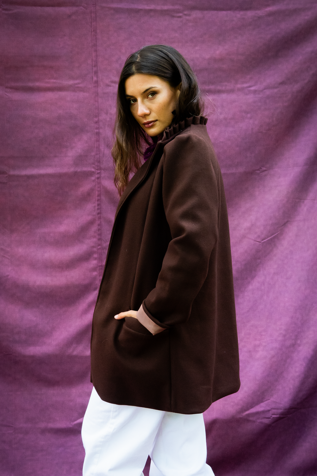 ABRIGO LONDRES BROWN