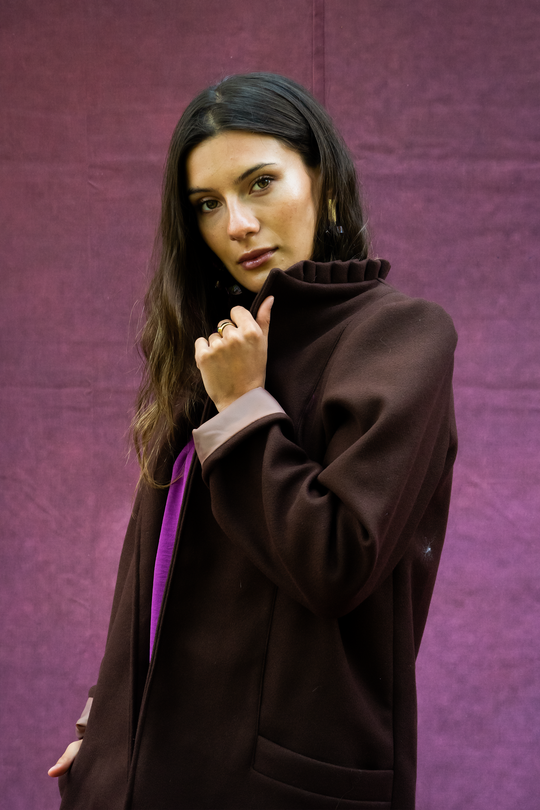 ABRIGO LONDRES BROWN