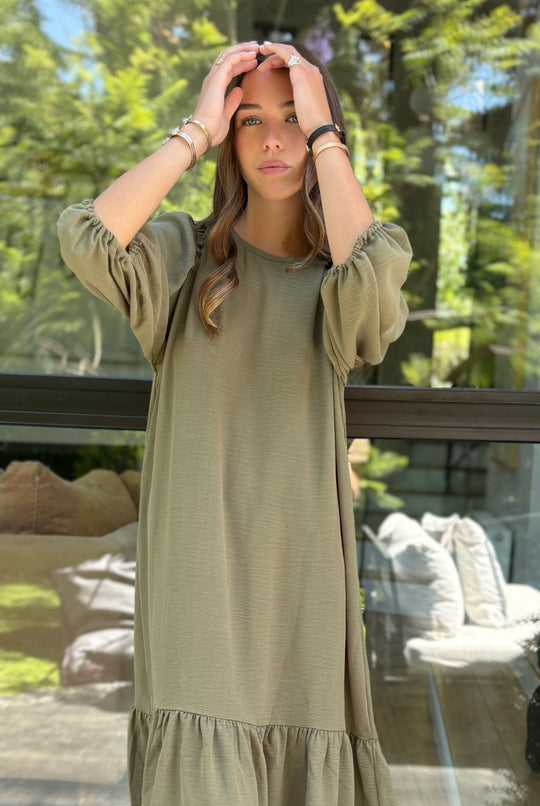 PRE VENTA Vestido Praga OLIVE