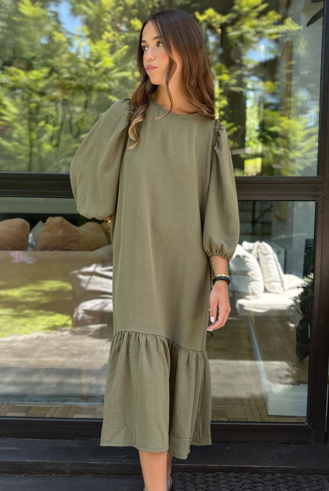 PRE VENTA Vestido Praga OLIVE